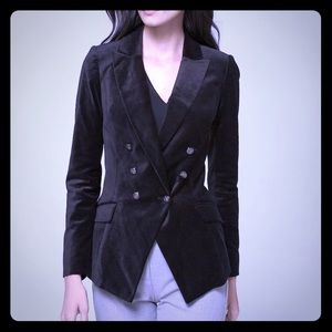 WHBM Velvet Jacket